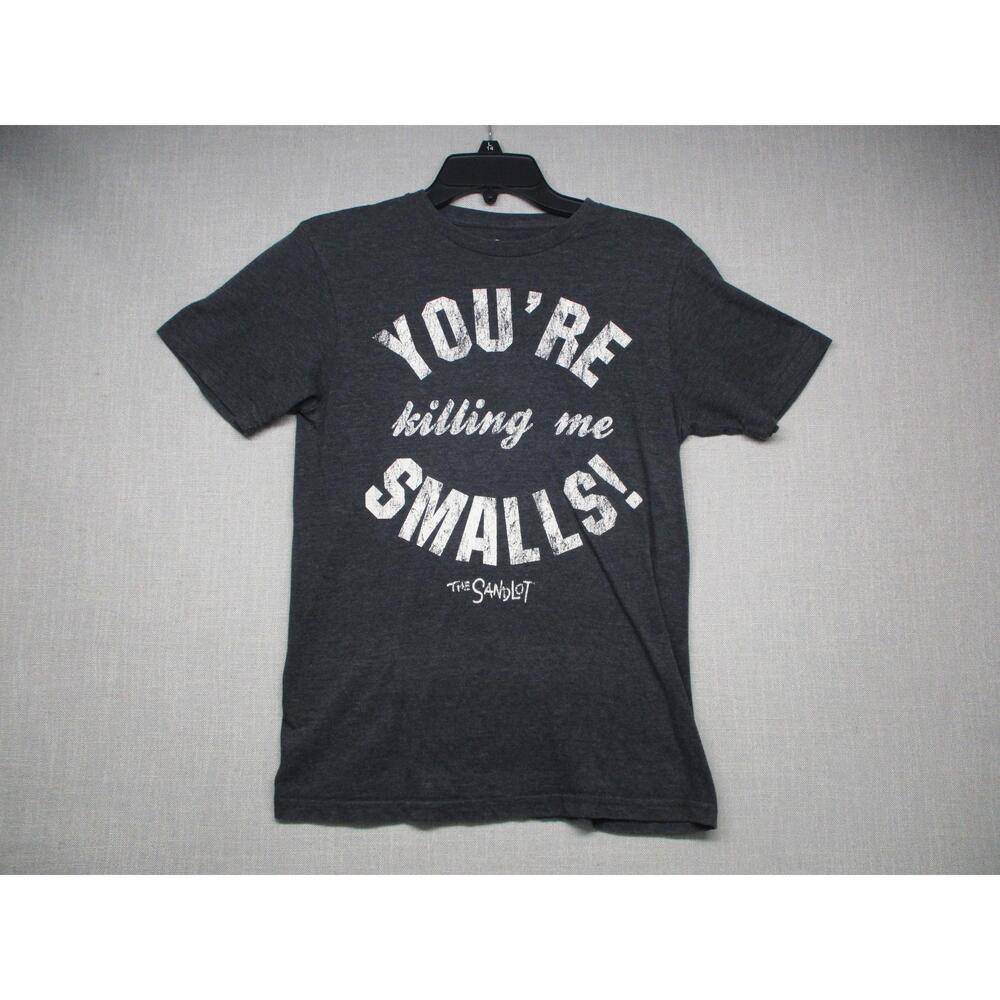 THE Sandlot Dark‎ Charcoal Gray Movie Pop Culture Graphic T-Shirt Men's Size S